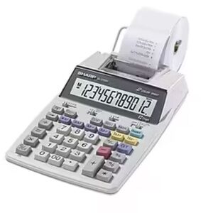 NEW Sharp EL-1750V Electronic Printing Calculator